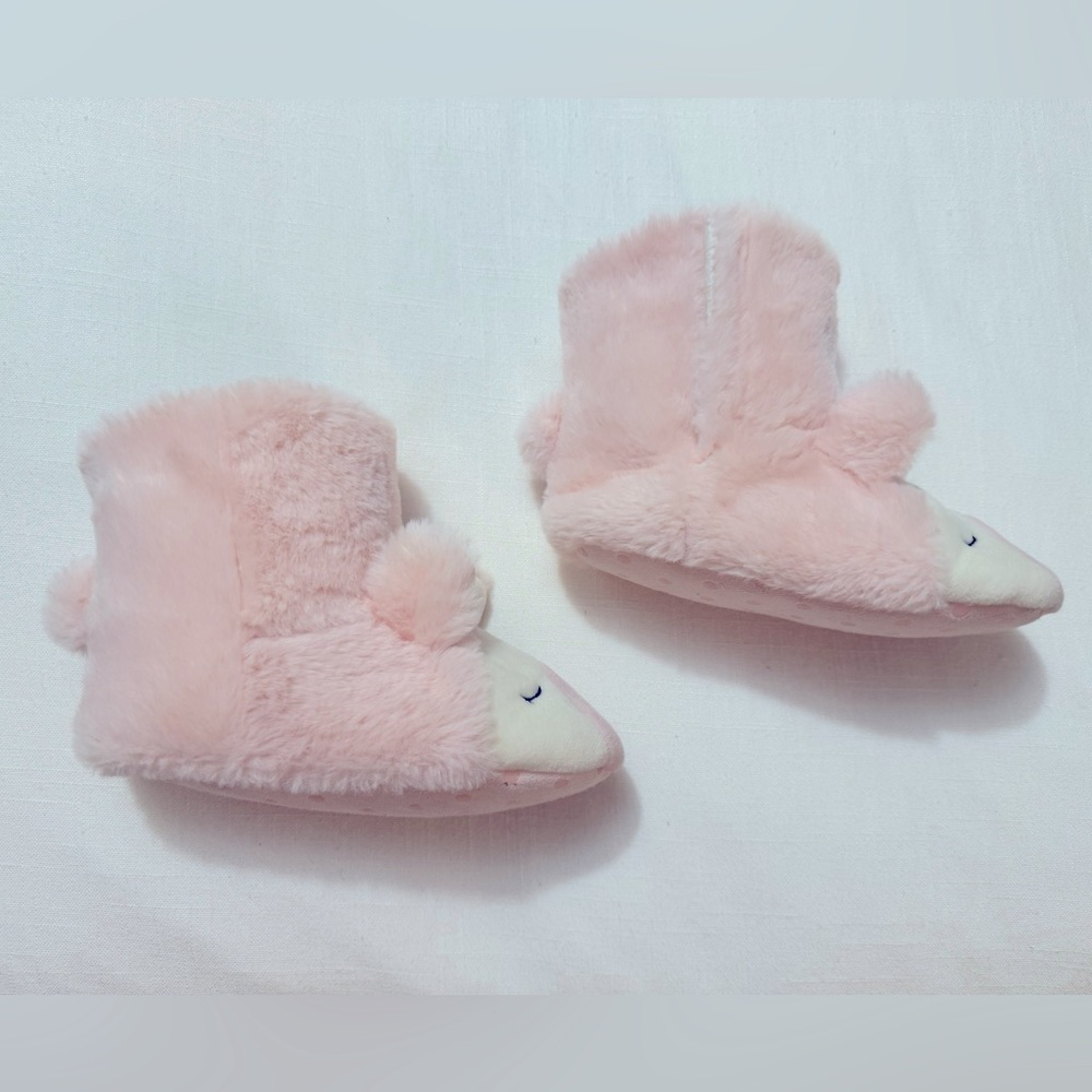 Cat & Jack | Little Kid Lama Flower Crown House Slippers | Large (9/10) - Picture 5 of 10